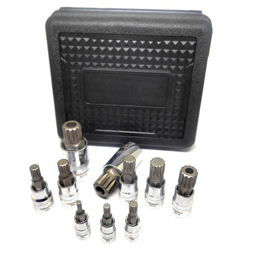 DABASHOU十二角旋具套筒快速M型外梅花12角批头S2合金钢拆机棘轮