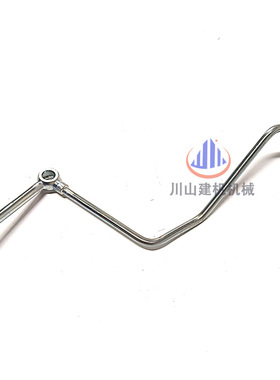 挖掘机配件日立60 70 120-3-5五十铃4BG1-4BD1发动机柴油格三通管