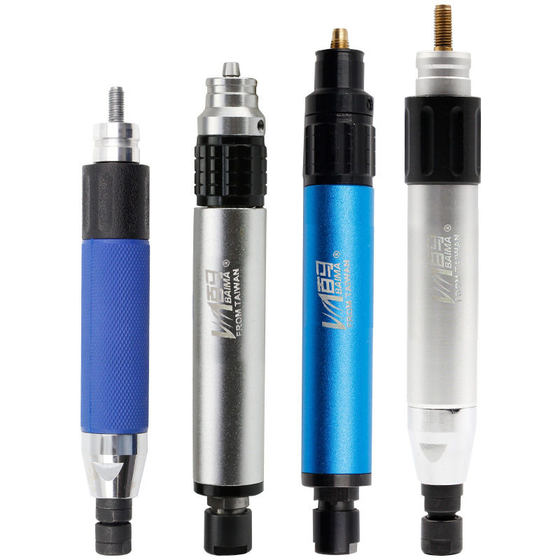 百马 风磨笔气动打磨机小型刻磨笔风动抛光机雕刻机套装补胎3/6m