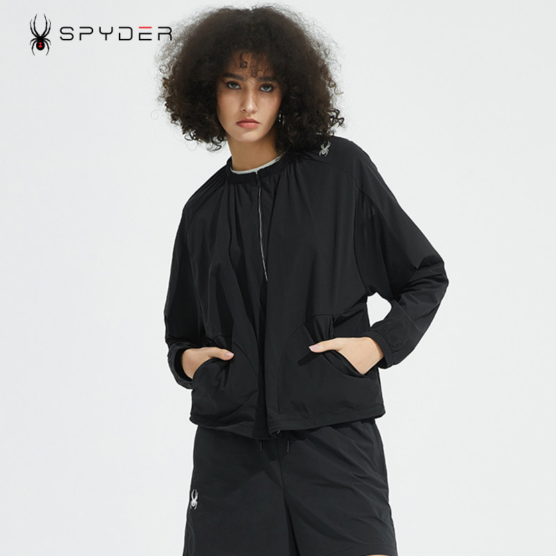 spyder蜘蛛春季新款户外女装时尚宽松休闲外套女22cs156w