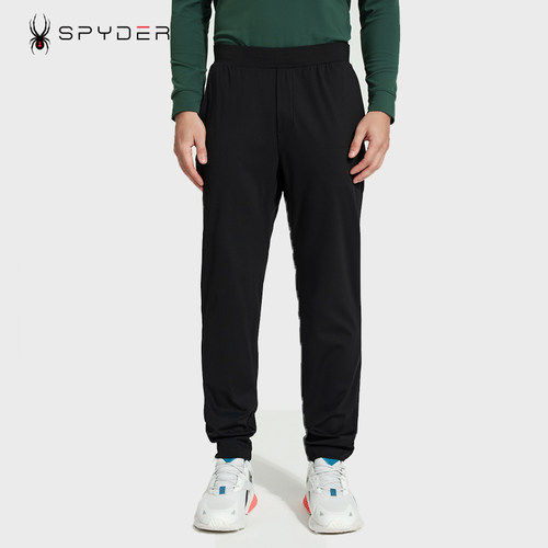 SPYDER蜘蛛速干运动裤男裤薄跑步训练裤快干裤子弹力24MS517M