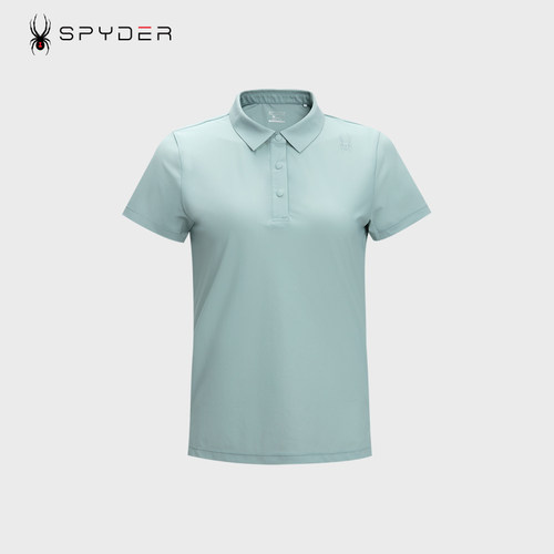 SPYDER蜘蛛T恤女夏季新款透气休闲POLO衫短袖上衣24MS454W