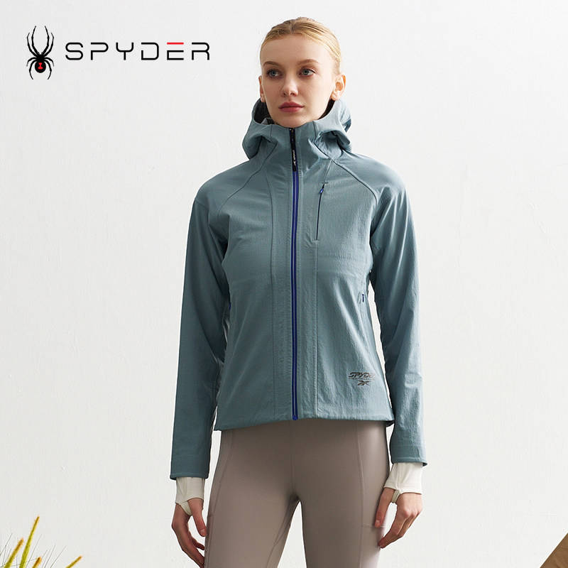 REEBOK联名SPYDER秋冬新品女MOUNTAINLIFE防泼水夹克软壳24XF122W