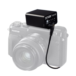 ZITAY希铁NP-T125电池适用富士GFX50S 50R微单相机GFX100外置电池电源户外直播供电全解码充电宝