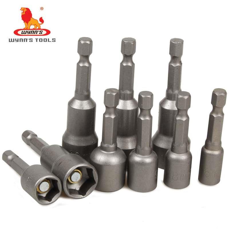 威力狮 电动扳手套筒头批头8mm内六角加深风批手电钻螺丝刀加长