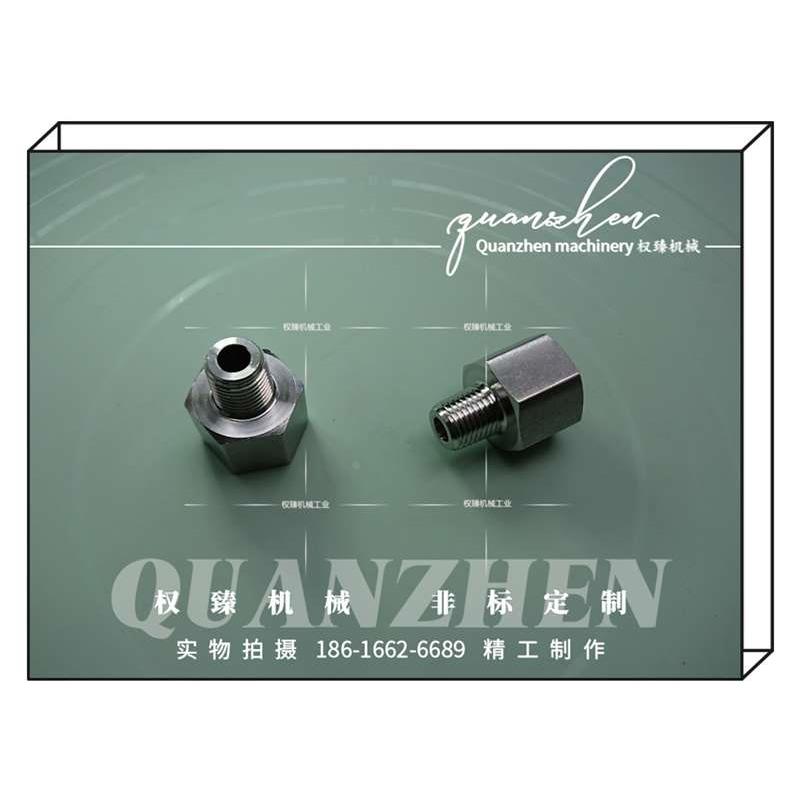 不锈钢304内外螺纹内外丝直通转换过渡管接头 内M20*1.5-1/4NPT外