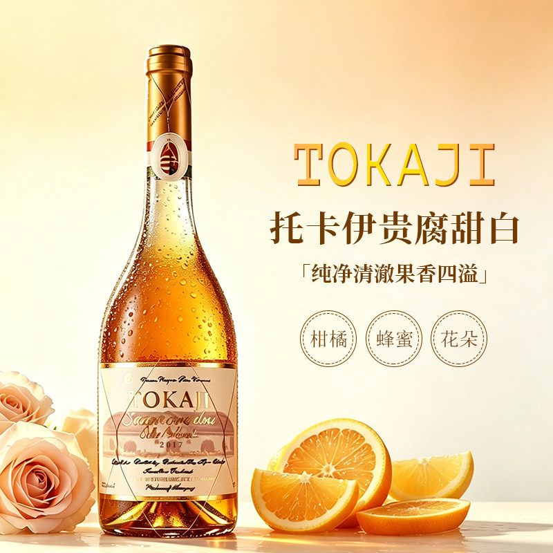 托卡伊&middot;茜茜公主贵腐甜白葡萄酒 保罗酒庄匈牙利进口贵腐甜白