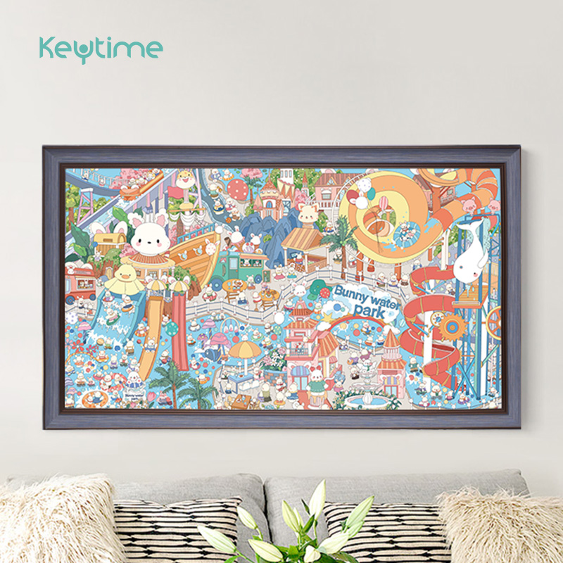 KeyTime拼图1000片兔兔海洋岛