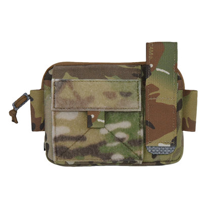 战术背心配套大尺寸前胸行政包Admin Pouch战术装备模块配件Molle