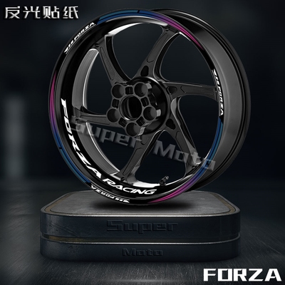 本田Forza轮毂贴防刮防水防晒