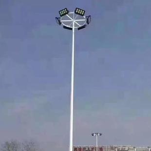 籃球場燈高桿中桿燈6 8米足球場網球場廣場led道路燈防水投光燈