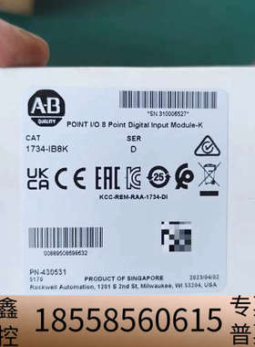 ABPOINT I/O模块，型号1734-IB8K和.议价