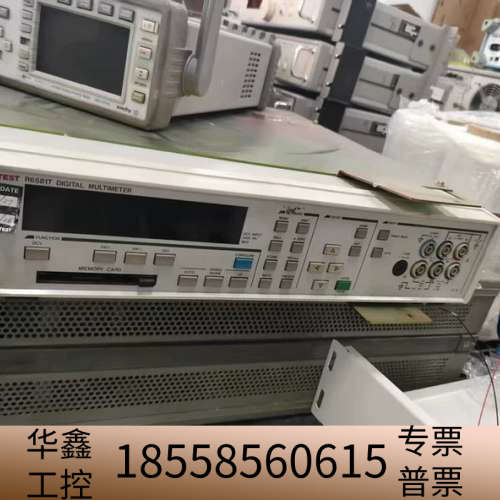 爱德万R6581T八位半数字万用表，，200产。.议价