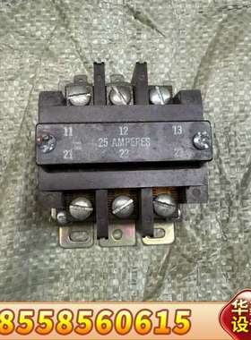 CUTLER-HAMMER接触器，25A大电流，3相