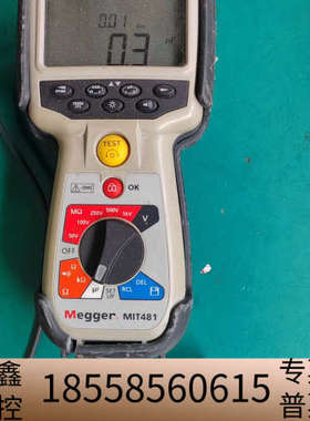 绝缘仪兆欧表接地电阻仪 MEGGER MIT481.议价
