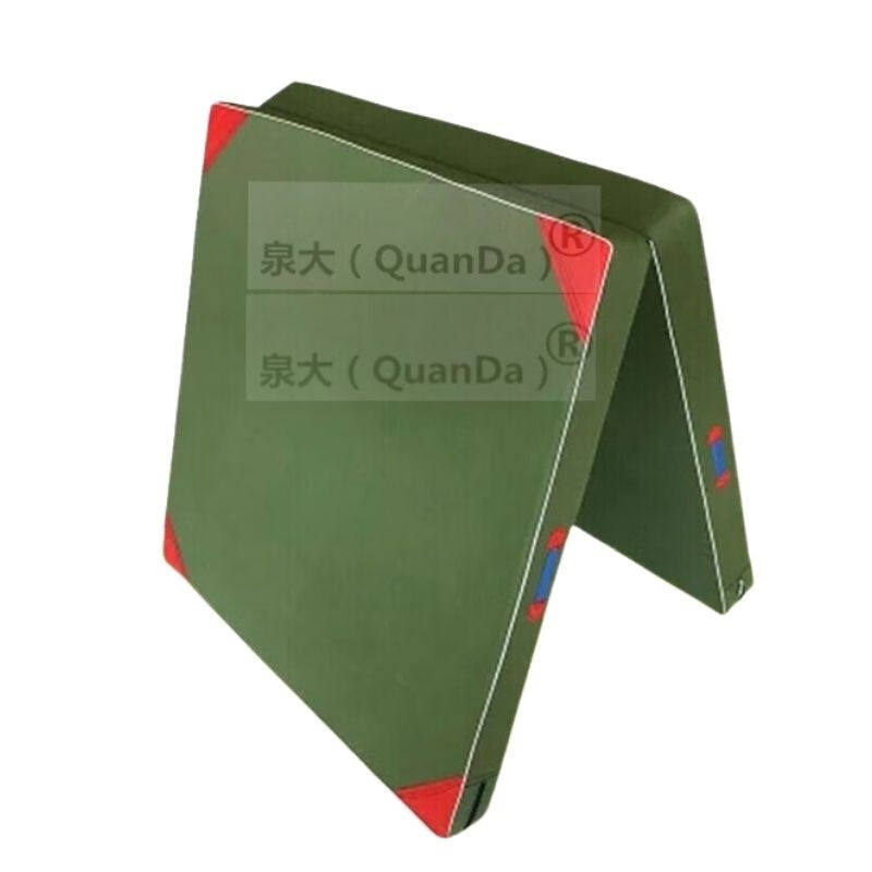 泉大(QUANDA)体操垫帆布加厚训练垫中学生仰卧起坐垫体育武术摔