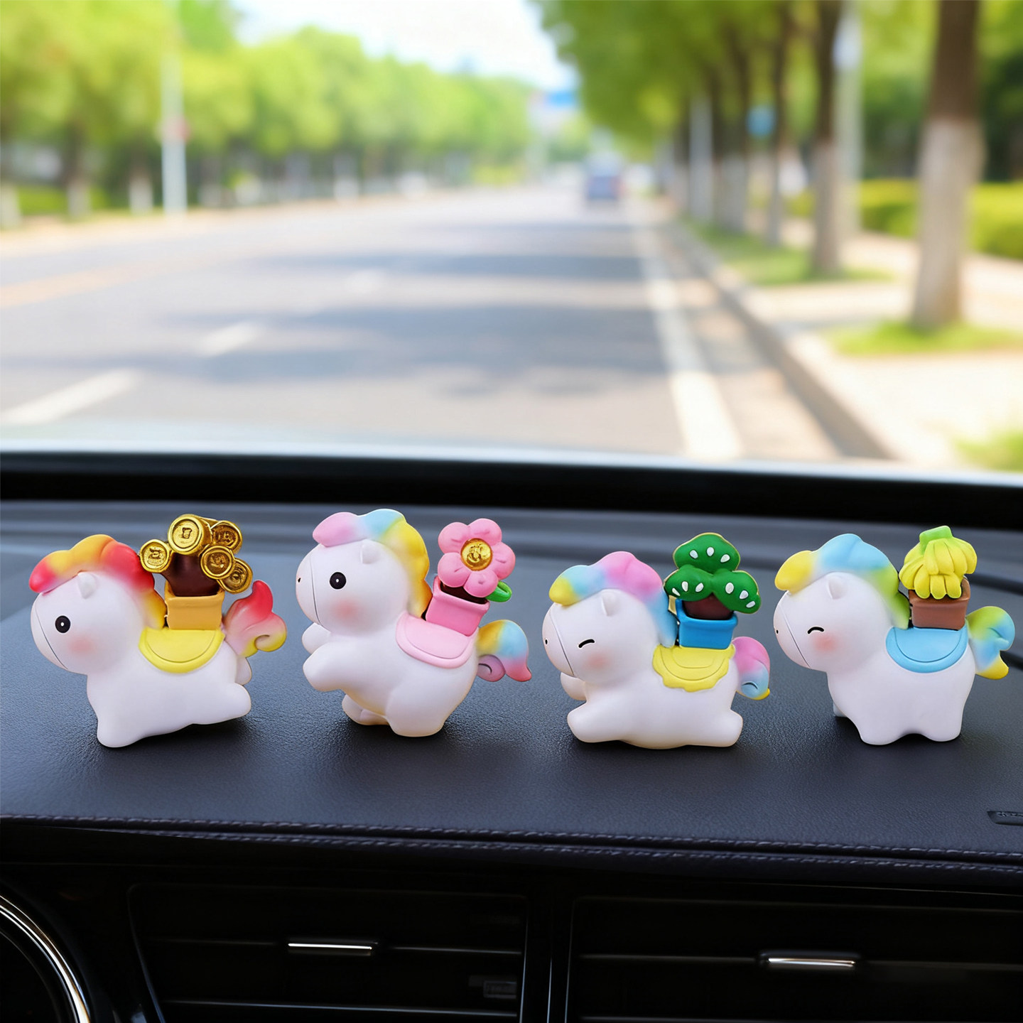 马上有钱花小摆件2026马年吉祥物汽车中控台装饰品车内可爱公仔,汽车用品/电子/清洗/改装,摆件,淘宝优惠券,粉丝福利购,淘宝优惠卷