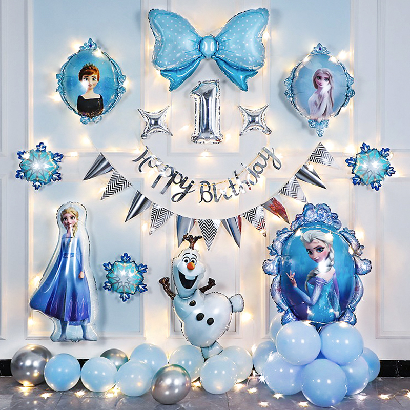 冰雪奇缘宝氛围感生日快乐