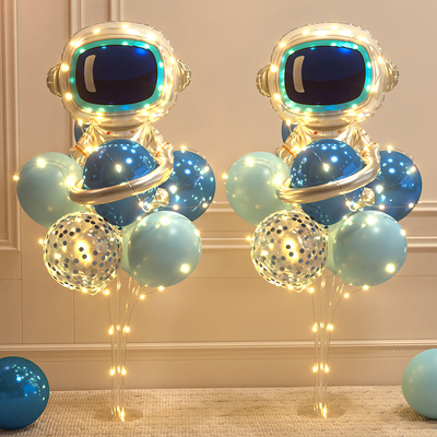 儿童男孩十周岁生日装饰场