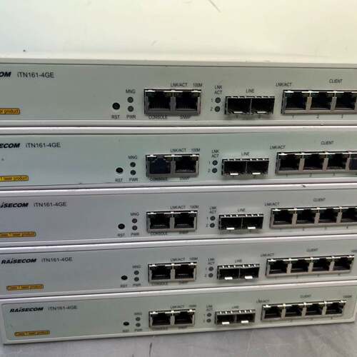 可维修瑞斯康达ITN161-4GE-AC智能传输设备5台，，实议价