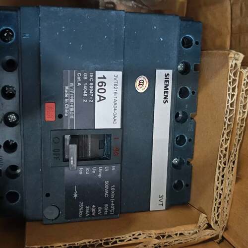 可维修西门子塑壳断路器3VT8216-1AA04-0AA0，160议价