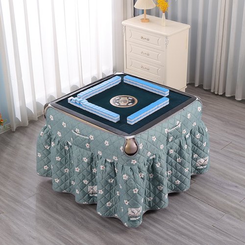 新款麻将机烤火罩围罩加厚麻将桌烤火罩正方形自动麻将机取暖罩套