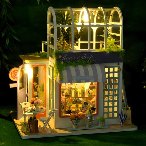diy手工小屋毕业礼物阳光