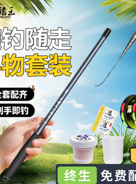新款小物溪流竿短节小鱼竿钓鱼竿