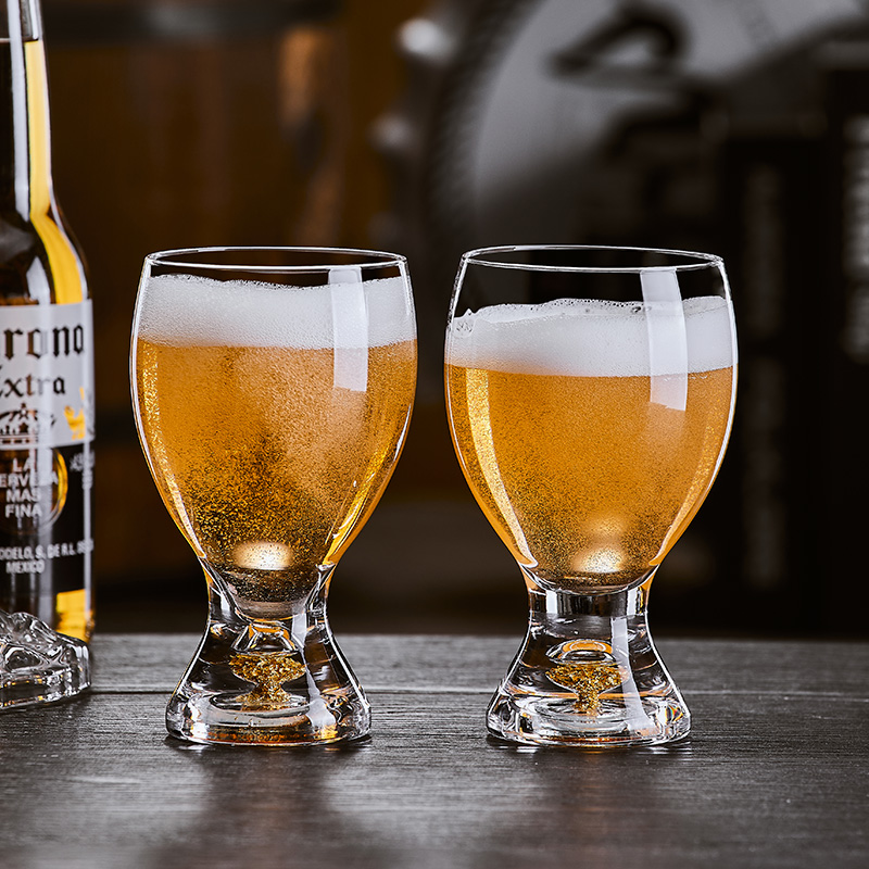 2024新款啤酒杯轻奢高档精酿网红扎啤杯大容量高级家用啤酒杯子