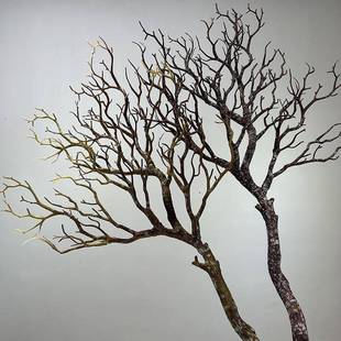 仿真珊瑚枝枯树枝假树塑料树婚庆路引干树枝摆件拍摄道具婚庆装饰