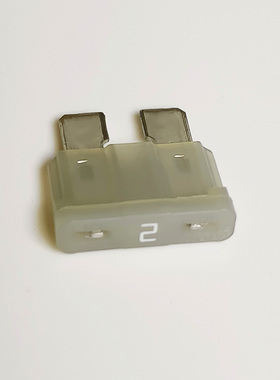 0287002.PXCN力特中号进口汽车保险丝插片车用保险片2a点烟器保险