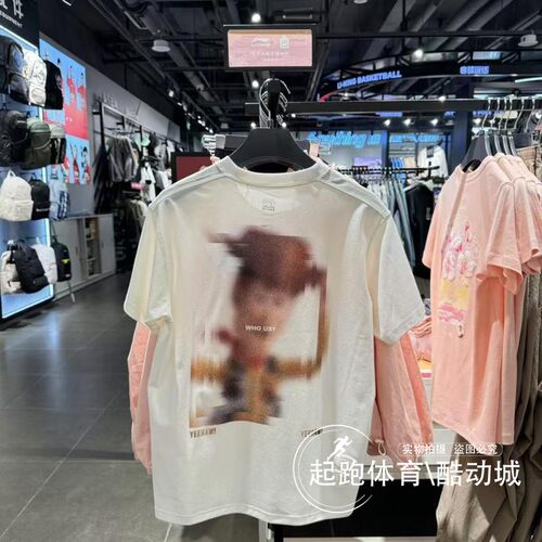 李宁男冰感舒适吸湿排汗宽松短袖