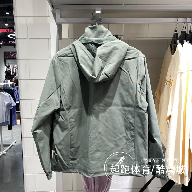 LI NING 남성 및 여성 스포츠 윈드 브레이커 2023 가을 다목적 편안한 방풍 캐주얼 후드 자켓 AFDT753|748