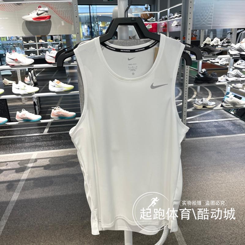 Nike耐克男子背心2025夏新款Dri-FIT 速干透气跑步无袖T恤 DV9322