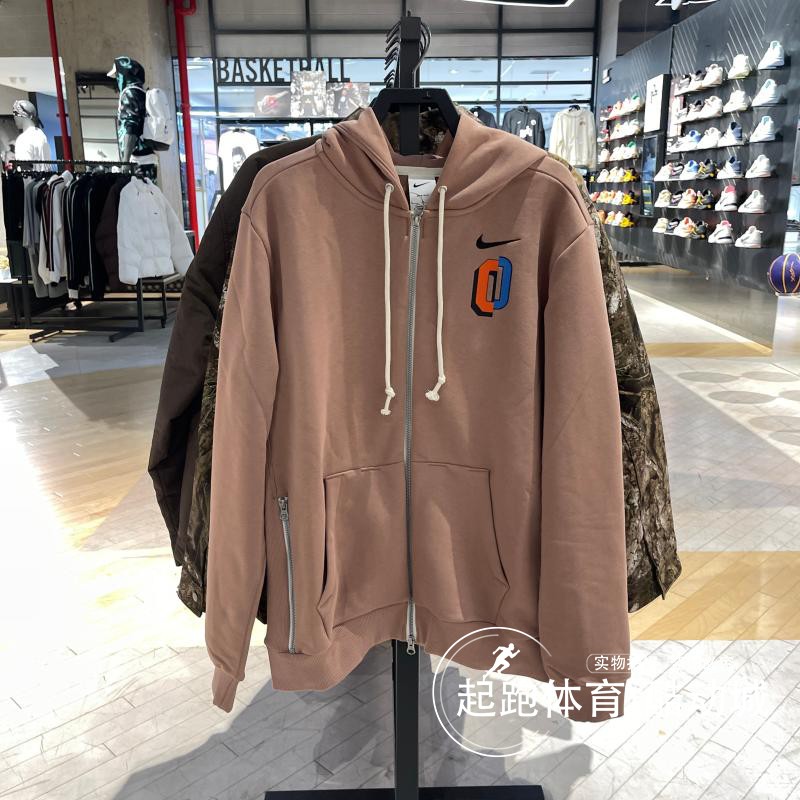 耐克男速干印花篮球连帽卫衣