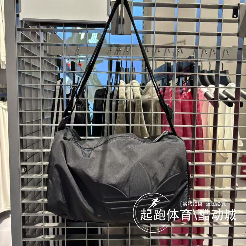 阿迪三叶草女迷你运动单肩斜挎包