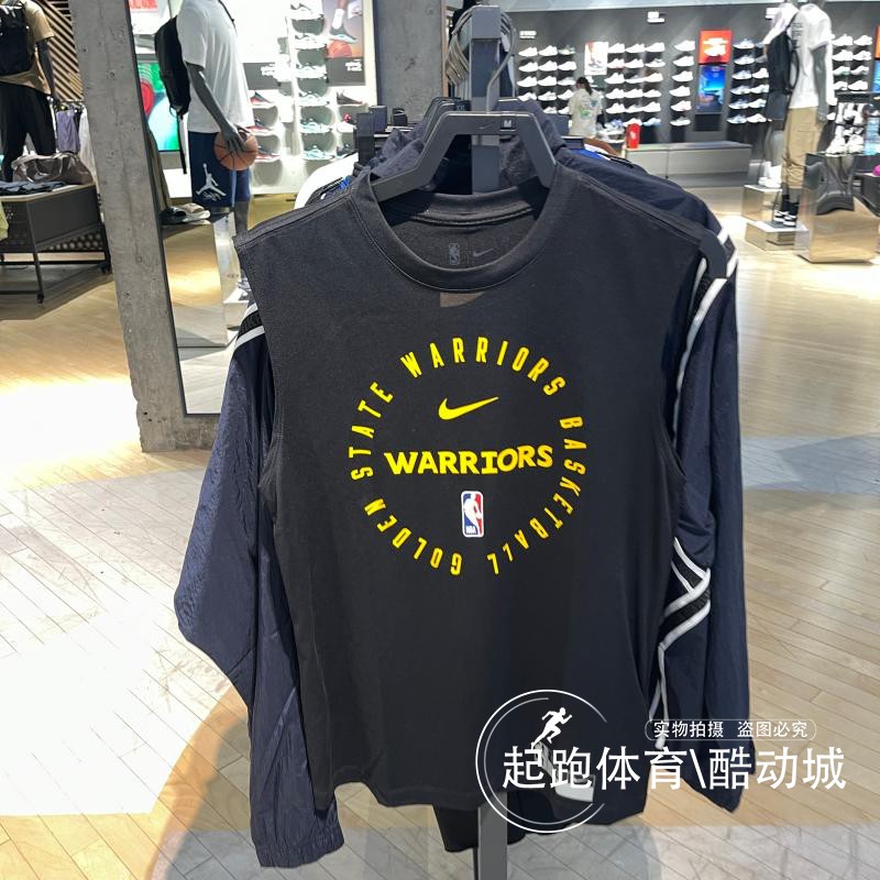 Nike耐克男2025夏新款金州勇士队Dri-FIT速干篮球运动背心HF1870