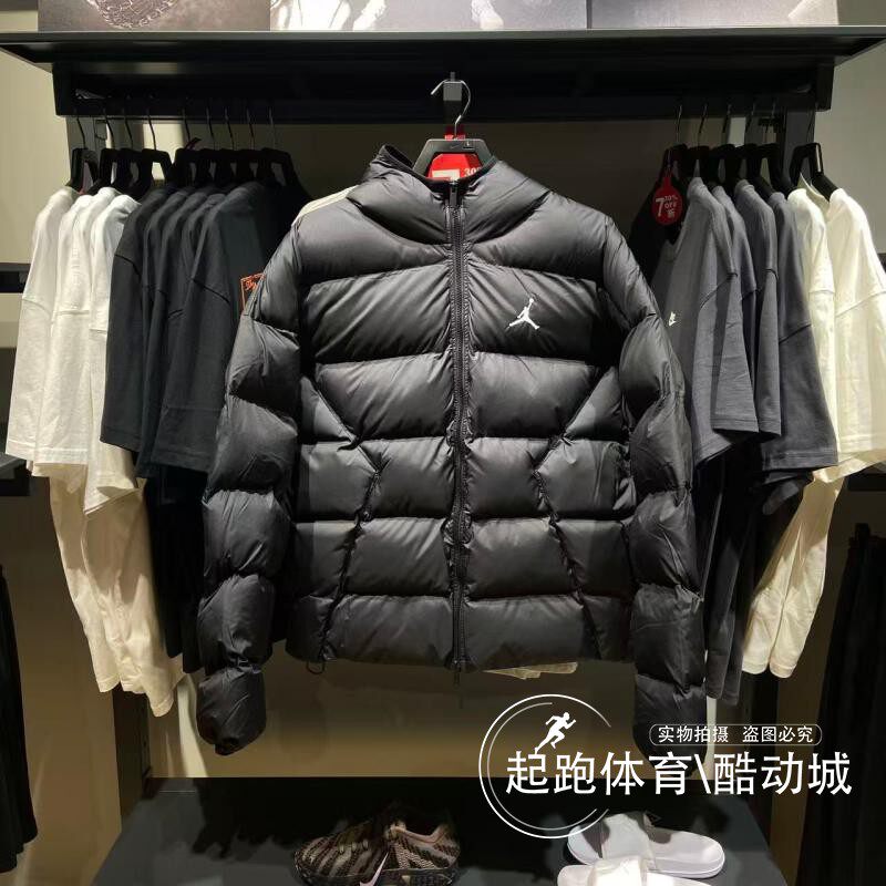 Nike耐克Jordan男子棉服2025冬季新款运动休闲保暖拒水外套HV0533