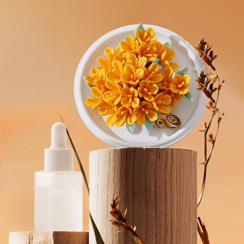 中秋节礼物定制桂花陶瓷香薰礼盒