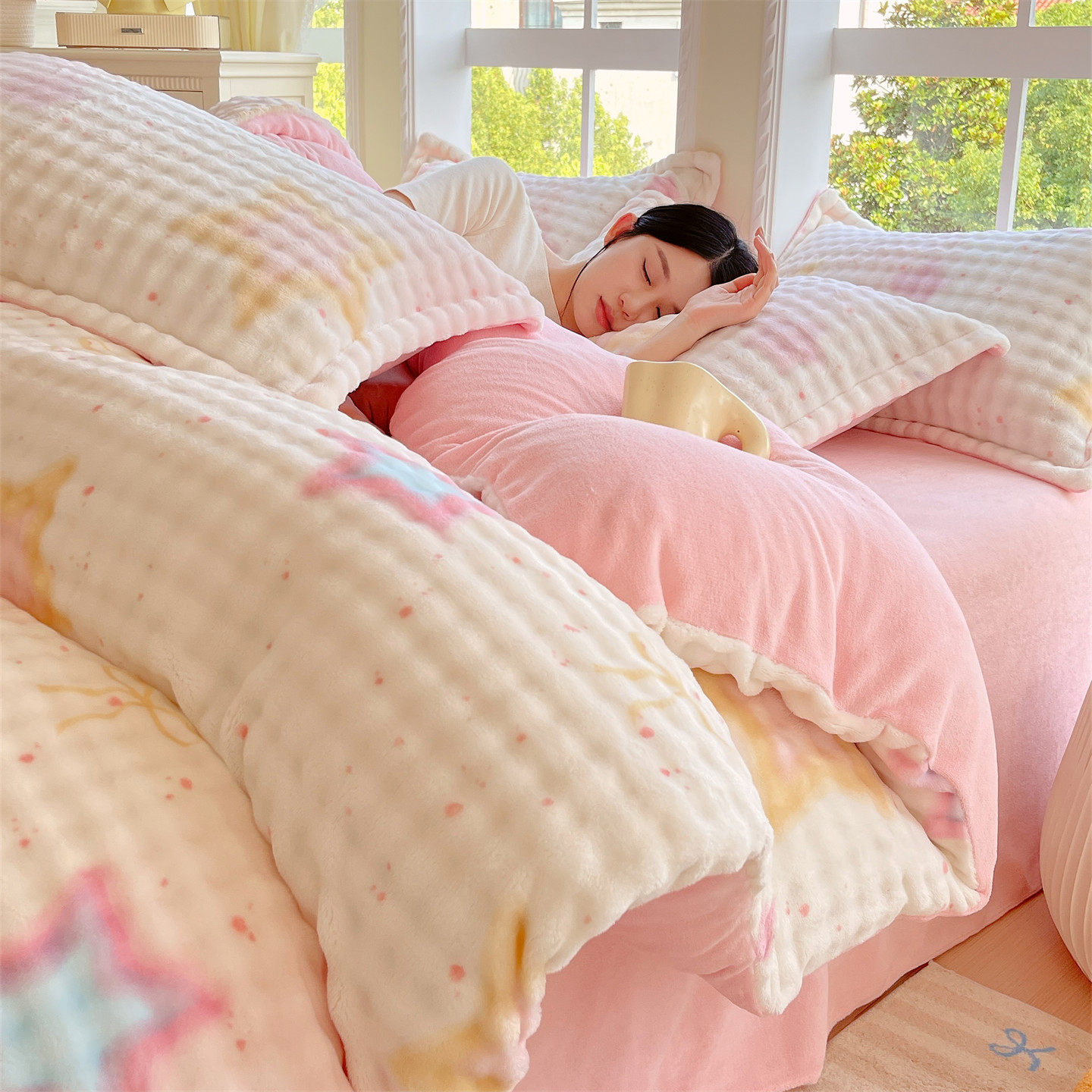 冬天被窝里小太阳没有静电不掉毛