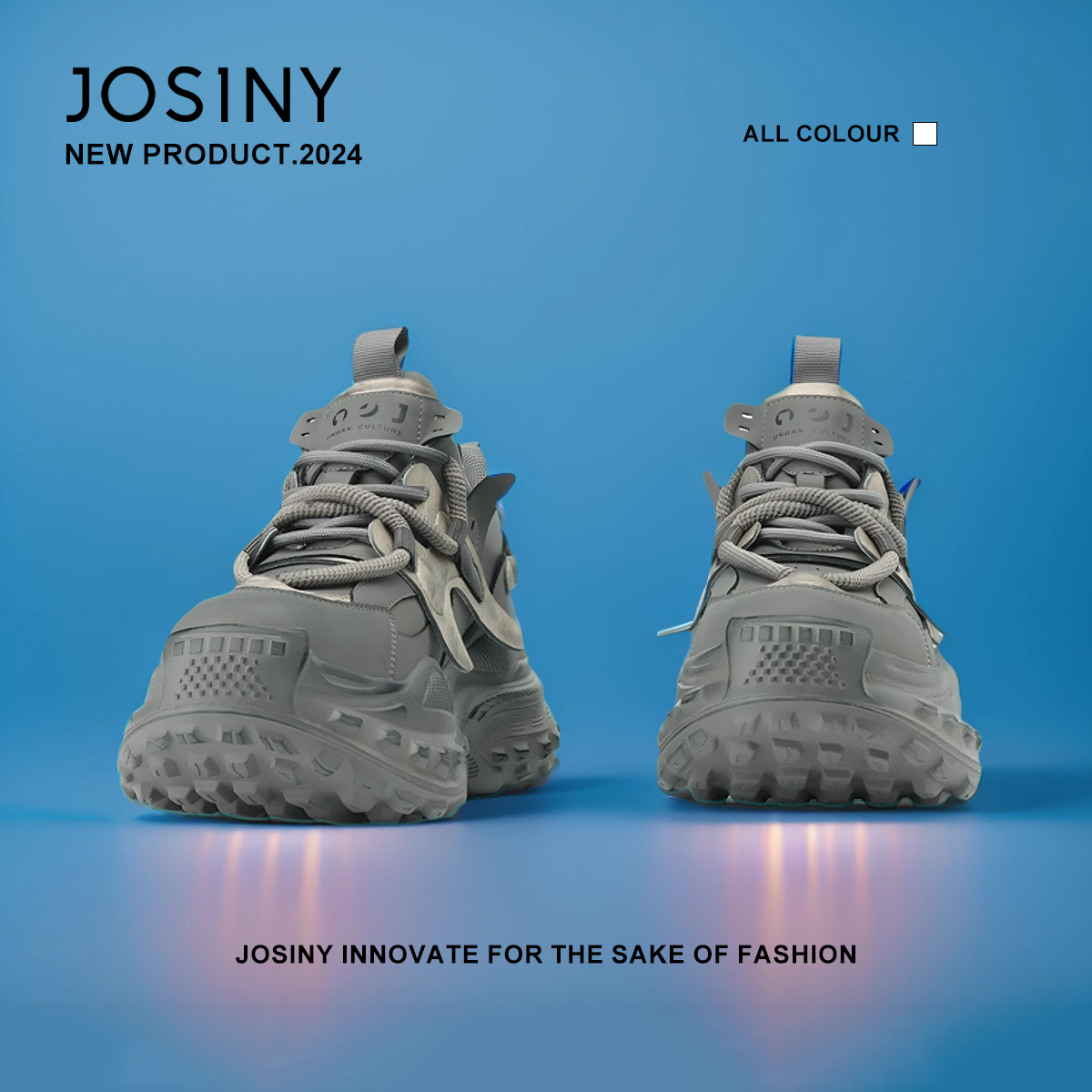 卓诗尼旗舰店厚底轮胎底老爹鞋