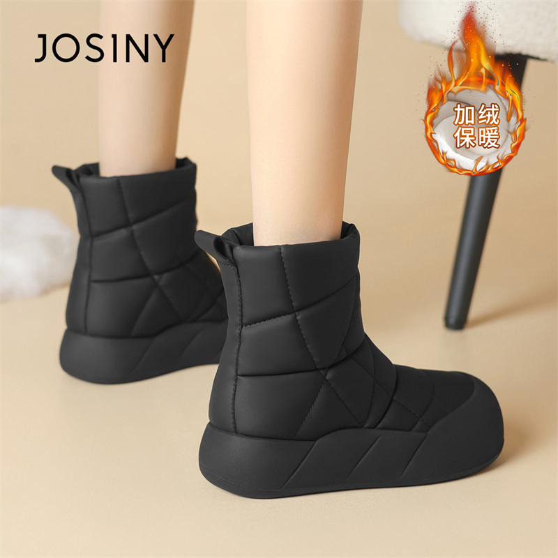 卓诗尼官方旗舰雪地靴女