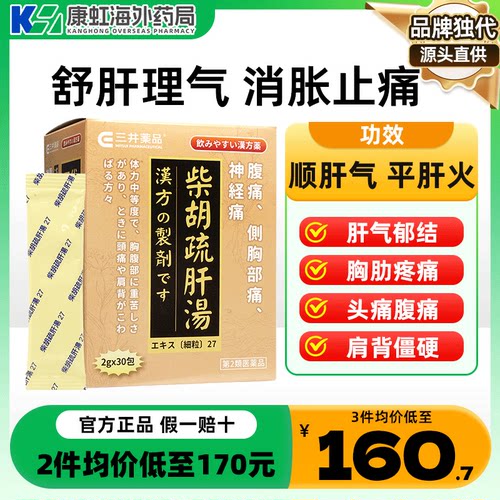 柴胡疏肝汤 疏肝解郁止痛 肝气郁结头痛腹痛