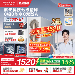政府补贴安吉尔净水器家用直饮厨房过滤净水机玉龙PRO1000GSE