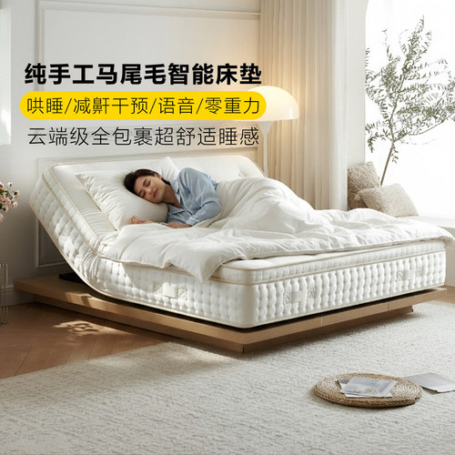 诗享迦奢眠马尾毛电动智能手工垫