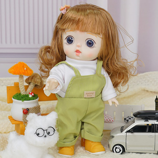 奇米玩伴超萌洋娃娃套装公主玩偶小女孩生日礼物可换装可站可坐