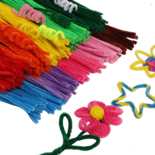 儿童创意制作手工DIY材料包扭扭棒幼儿园幼儿美工区劳作美术材料