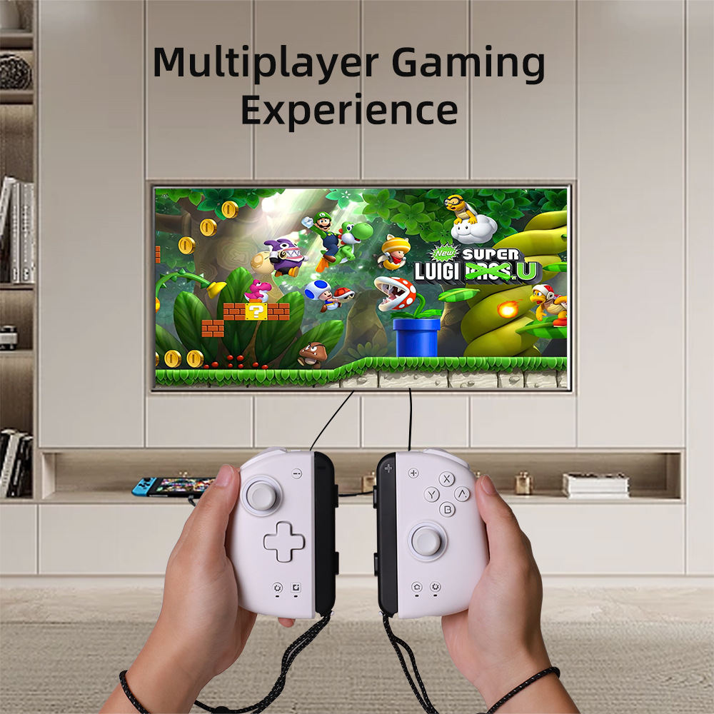 魔派M6双子星二代switch手柄NS oled HD震动蓝牙体感无线游戏手柄