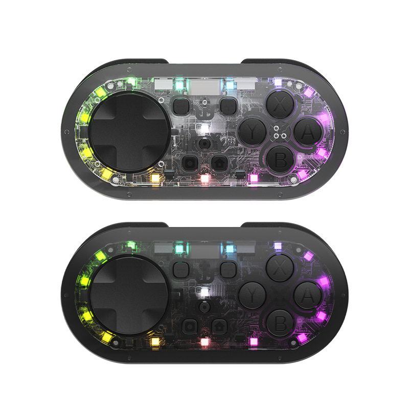新款Switch迷你手柄小手柄蓝牙震动连发唤醒NS配件长续航便携