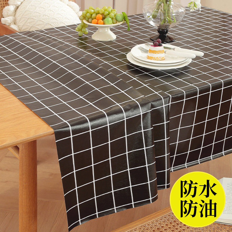 pvc桌布防水防油防烫免洗书桌垫ins风北欧餐桌垫长方形茶几布台布,居家布艺,桌布,淘宝优惠券,粉丝福利购,淘宝优惠卷